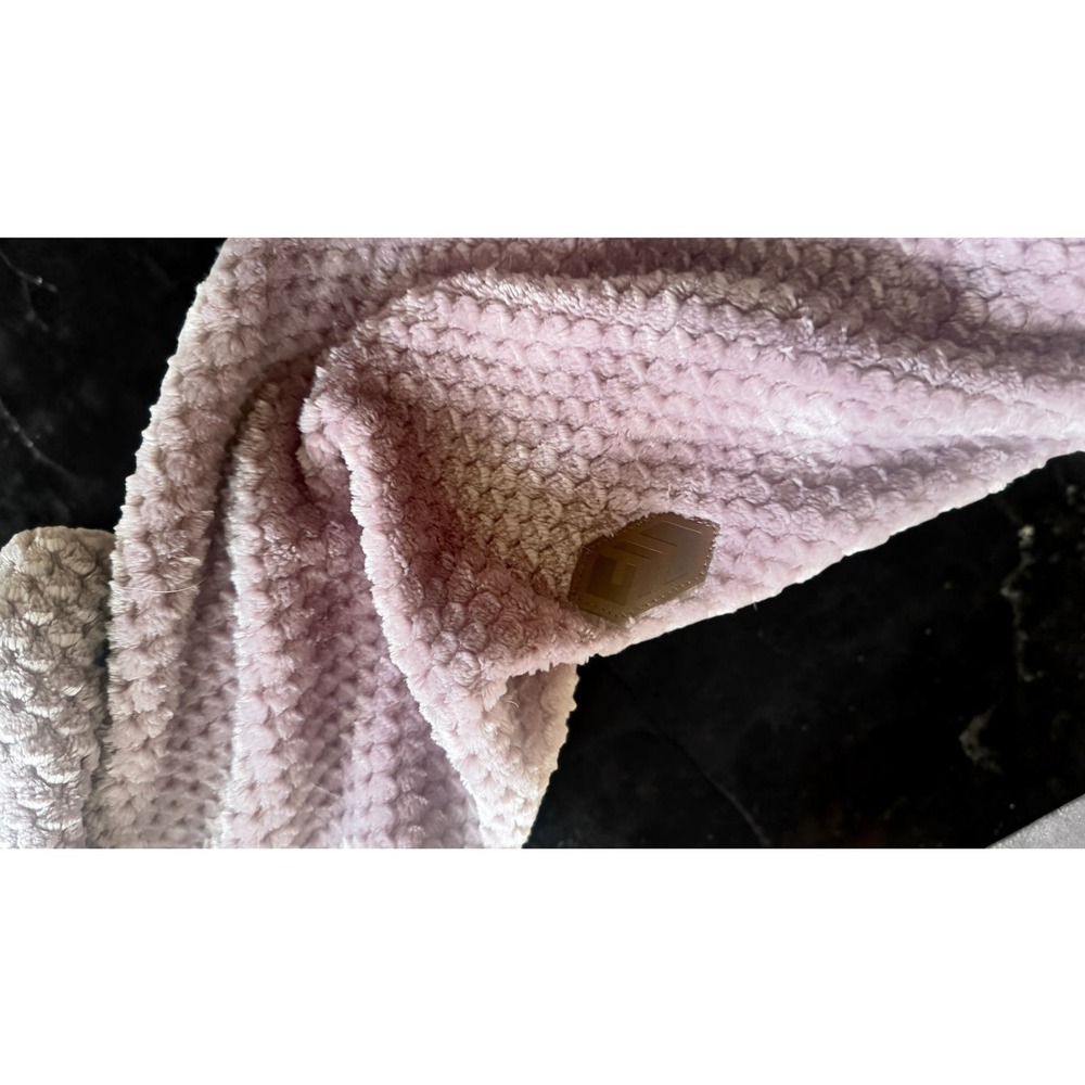 Free Country Womens XXL Lavender Waffle Fleece Full Zip Jacket Honeycomb - Picture 8 of 12